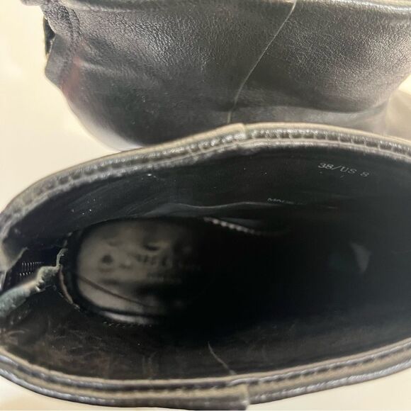 rag & bone Black Leather Ankle Booties - Picture 6 of 8